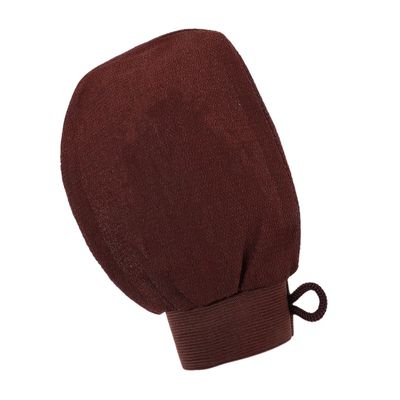 HAPINARY Deep Exfoliating Glove Body Scrubber Gentle Skin Exfoliator Mitt for Sensitive Skin Reusable Bath Mitten Faux Fiber Material