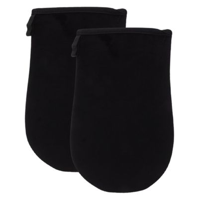NOLITOY 1pair Self Tanning Mitt Glove for Even Application of Body and Fabric for Sunless Tanning Reduces Waste
