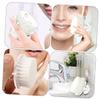 Baluue 3pcs Facial Cleansing Brush Face Scrubber Brush Exfoliator Manual Cleaner Safe Material Deep Cleansing Gentle for Skin view 2