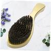 BELLIFFY Long Wooden Handle Beard Brush with Boar Bristles for Men Ergonomic Design Beard Grooming Tool Accessory Random Color view 4