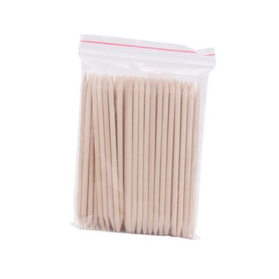 OSOLADY 500pcs Nail Sticks Double-sided Wax Applicator for Manicure Pedicure Smooth Wood Waxing Sticks for Hair Removal Nail Care Multi-functional Beauty Tool