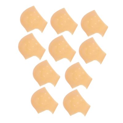 HONMEET 5pairs Gel Heel Inserts Silicone Heel Protectors Moisturizing Socks Foot Protector Cushion for Cracked Foot Relief