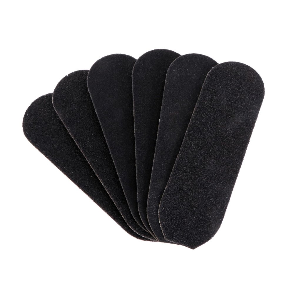 BUGUUYO 60pcs Self-Adhesive Sandpaper Foot Care Tools Replacement Discs for Remover Gentle Exfoliating Sanding for Cracked Heels Cuticles Pedicure Accessories