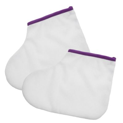 AUTSUPPL 1pair Foot Paraffin Wax Therapy Covers Professional Body Wraps for Fits Heat Retaining Washable for Dry Cracked Feet Care