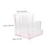 Plastic Nail Drill Bit Holder Stand for Manicure Polisher Storage Display view 4