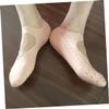 FRCOLOR Gel Heel Socks for Crack Prevention Reusable and Washable Silicone Socks for Dry Feet view 2