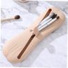 Baluue Travel Makeup Brush Case Holders 2 Pack Silicone Makeup Brush Organizer for Brush Case view 4