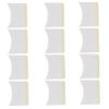 AUTSUPPL 160pcs Eye Makeup Removal Pads Lightweight Eyelash Cleaning Patches for Safe and Makeup Removal for Women Beauty Routine and view 1