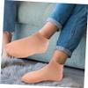 FOYTOKI 2pairs Moisturizing Socks Lotion for Cracked Heels Gel Heel Socks for Foot Moisturizing Overnight Spa view 3