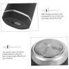FOYTOKI Handheld Mini Electric Shaver for Men Rechargeable Razor Compact Travel Shaver USB Charging view 4