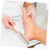 CHILDWEET 60pcs Self-Adhesive Sandpaper Discs for Foot Care Callus Remover Cuticle Exfoliator Coarse Fine Grains Gentle Filing for Smooth Feet view 4