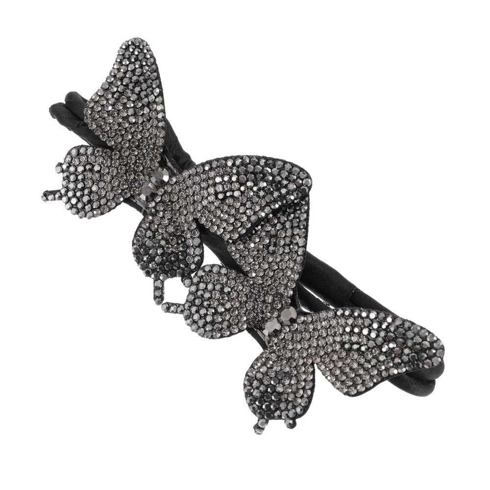 Outanaya Butterfly Hair Bun Device Hair Accessories Bun Maker for Women and Girls