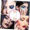 Baluue 50pcs Dual-ended Eyeshadow Applicators Smooth Makeup Brushes for Easy Eye Makeup Application Portable and Travel-friendly Dual-end Design for Beginners and Professionals view 4