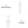 BELLIFFY 80pcs Nose Hair Sticks Disposable Wax Sticks Remover for Men Safe No-burr Design view 3