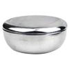 TOVINANNA 1pc Stainless Steel Shaving Bowl Lid for Men Bubble Bowl Accessory for Traditional Shaving and Lathering view 1
