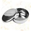 TOVINANNA 1pc Stainless Steel Shaving Bowl Lid for Men Bubble Bowl Accessory for Traditional Shaving and Lathering view 3