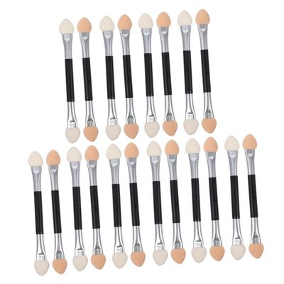 Baluue 30pcs Elegant Makeup Brushes Bundle Eye Shadow Brush Dual-sided Applicator Tool for Women