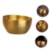 AUTSUPPL Shaving Bowl Stainless Steel Mug for Men Shaving Decoration Versatile for Flower Offering Easy to Clean Shave Bowl view 2