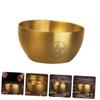 AUTSUPPL Shaving Bowl Stainless Steel Mug for Men Shaving Decoration Versatile for Flower Offering Easy to Clean Shave Bowl view 3