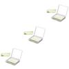 Beatifufu 3sets Oil Absorbing Sheets Oil Blotting Sheets Facial Remover Makeup Control Papers view 1