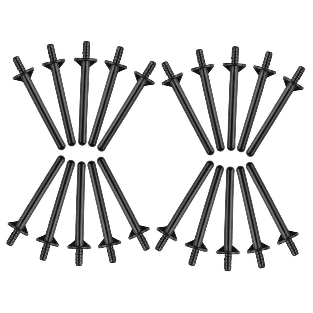 SOESFOUFU 80pcs Nose Hair Removal Waxing Sticks Wax Sticks for Hair Nostril Cleaning Tools
