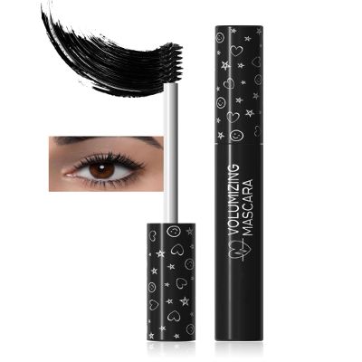 Waterproof Black Mascara Volume and Length,Long Lasting Colored Liquid Tubing Mascara Lash Extensions for Eyelashes,Smudge-Proof Curling Voluminzing Colorful Mascaras Cosplay Party Women Eye Makeup-03