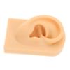 HONMEET Simulation Human Ear Model Silicone Artificial Ear Piercing Practicing Mold for Jewelry Display Training view 1