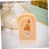 HONMEET Simulation Human Ear Model Silicone Artificial Ear Piercing Practicing Mold for Jewelry Display Training view 3