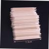 Gogogmee 500pcs Beauty Wood Sticks for Nail Care Double-sided Applicator and Manicure Tool Smooth Finish for Eyebrow Waxing and Cuticle Maintenance view 2
