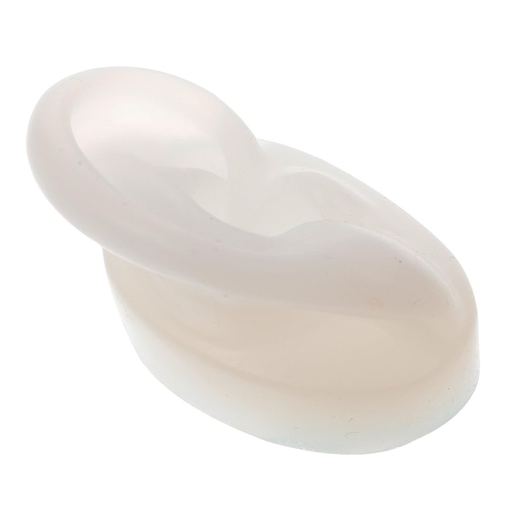 MOLUCKFU Professional Piercing Ear Model Silicone Human Ear Comfortable Realistic for