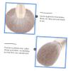 MUSISALY Large High-density Loose Powder Makeup Brush for Women Soft Ergonomic Design for Blending Contouring Highlighting Essential Cosmetic Brush for Application view 2