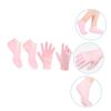 Healeved 1set Moisturizing Removing Socks Gloves Foot Care Treatment for Dry Skin Easy to Use Nourishing Comfortable for Softening Feet and Hands view 4