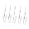 Baluue 5pcs Silicone Lip Brush Lid Portable Makeup Applicator for Lipstick and Eyeshadow Easy to Clean Design for Travel and Daily Use view 1