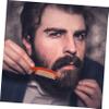 minkissy Men Stainless Steel Beard Scissors and Nose Hair Trimmer Set with Travel Bag Safe Durable Grooming Tools for Facial Hair and Eyebrow Care view 3
