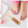 BELLIFFY 2pcs Foot Scrub Tool Callus Remover Brush for Feet Exfoliating Pedicure view 3