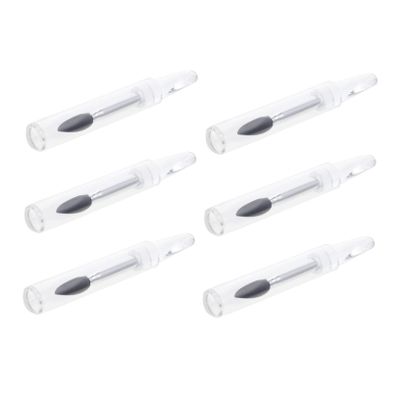Baluue 6pcs Silicone Lip Mask Brush Cover Makeup Brush Applicator for Lipstick Eyeshadow Women Beauty Tool