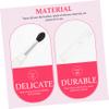 Baluue 6pcs Silicone Lip Mask Brush Cover Makeup Brush Applicator for Lipstick Eyeshadow Women Beauty Tool view 3