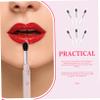 Baluue 6pcs Silicone Lip Mask Brush Cover Makeup Brush Applicator for Lipstick Eyeshadow Women Beauty Tool view 4