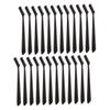 Baluue Eyebrow Brush Set 30pcs Small Eyelash Combs for Home Salon Non-slip Grip Random view 1