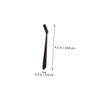 Baluue Eyebrow Brush Set 30pcs Small Eyelash Combs for Home Salon Non-slip Grip Random view 2