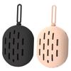 Baluue 2pcs Portable Silicone Makeup Sponge Holder Case Lightweight Cosmetic Puff Storage Box for Travel Prevents Makeup Sponge Damage for Beauty Enthusiasts view 1