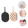 Baluue 2pcs Portable Silicone Makeup Sponge Holder Case Lightweight Cosmetic Puff Storage Box for Travel Prevents Makeup Sponge Damage for Beauty Enthusiasts view 4