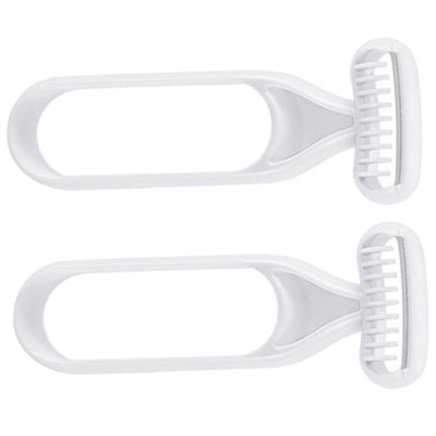 OSOLADY 2pcs Portable Body Hair Trimmer for Women Safe Shaving Tool for Legs and Underarms for Travel Lightweight Design Minimizes Skin Irritation for Wet Use