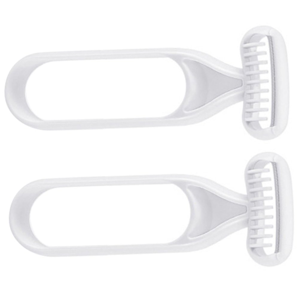 OSOLADY 2pcs Portable Body Hair Trimmer for Women Safe Shaving Tool for Legs and Underarms for Travel Lightweight Design Minimizes Skin Irritation for Wet Use