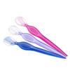 TOVINANNA 12pcs Eyebrow Stainless Steel Trimmers for Precise Grooming Portable and Lightweight Makeup Tools Red Easy to Clean Travel view 1