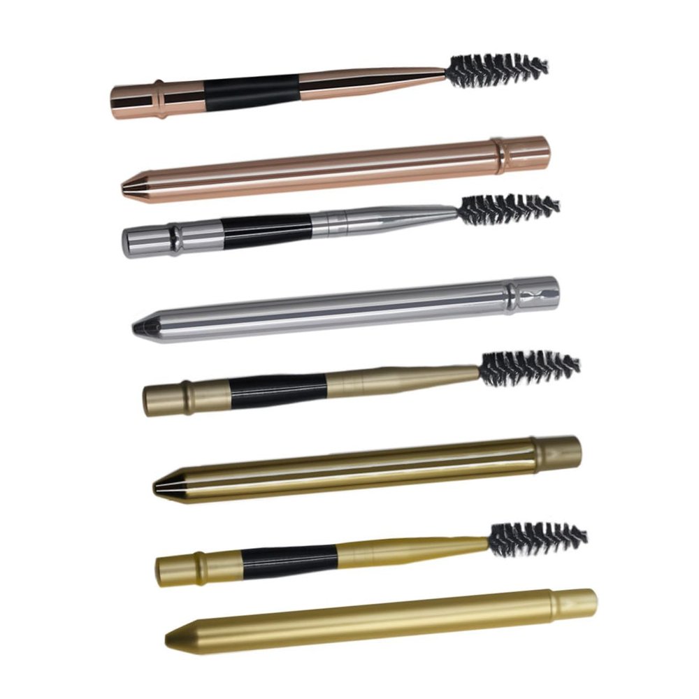 Baluue 8pcs Elegant Eyelash Brush Eyelash Curling Tool for Eye Makeup Easy to Use and Clean