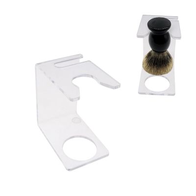 FRCOLOR 2pcs Shave Brush Stand for Men Holder for Home and Travel Use Extends Brush Life Dry Feature