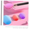 Baluue 6pcs Silicone Makeup Brush Sleeves Travel Makeup Brush Cover Covers for Holder view 2