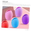 Baluue 6pcs Silicone Makeup Brush Sleeves Travel Makeup Brush Cover Covers for Holder view 4