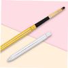 Baluue 6pcs Retractable Lip Brush Makeup Tools Eyeshadow Applicators Double Sided for Professional Makeup view 4
